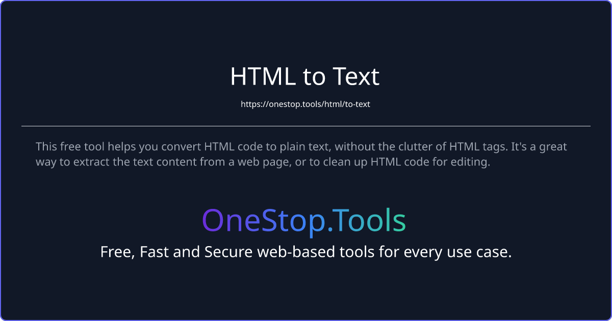 Convert html to plain text online get plain formatted text from html